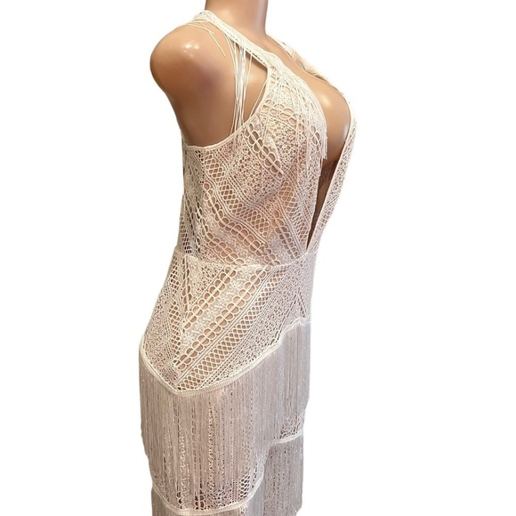 Gypsy Tale by Gia White Boho Fringe Jumpsuit - Picture 3 of 8